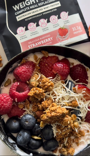 Strawberry Coconut Yoghurt Bowl
