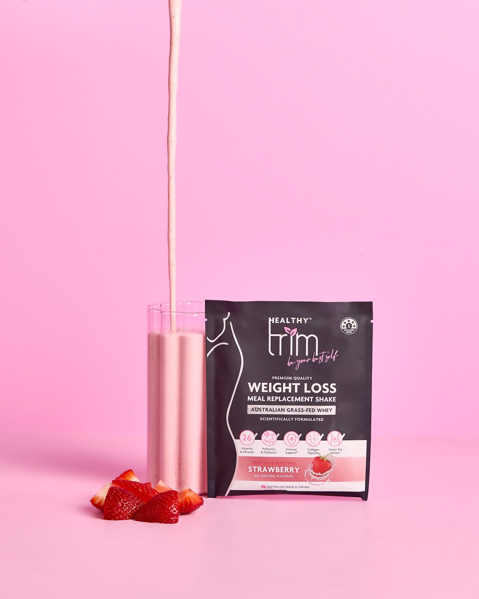 Strawberry Meal Replacement Shake